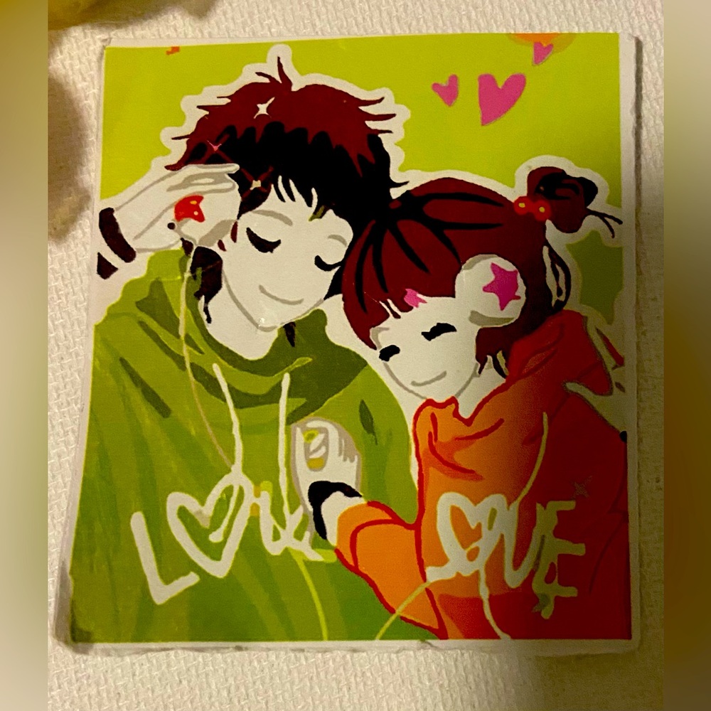 DIY paint by numbers kit “LOVE”

New in box